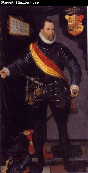 Hans Knieper Portrait of Frederick II of Denmark and Norway